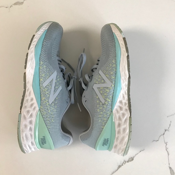 New Balance Fresh Foam Women’s Running / Jogging Shoes Sneakers US 7 Blue /Grey - Picture 6 of 8